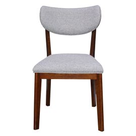 Jilphar Classical Armless Dining Chair - Light Grey