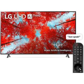 LG UHD 4K TV 86-Inch UQ90 Series, Cinema Screen Design 4K Active HDR WebOS22 With ThinQ AI (2022) 86UQ90006LC Black