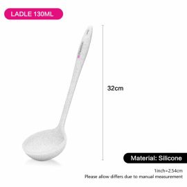 Ladle with Nylon And Silicone 32cm/130ml BIANCA