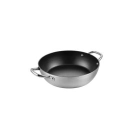 tescoma 2-Grips Deep Frying Pan Set Silver/Black 34x8x25cm